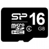 Карта памяти microSDHC 16GB SILICON POWER, 4 Мб/сек (class 4), SP016GBSTH004V10