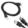 Кабель-удлинитель USB 2.0 1,8м SVEN, M-F, 1 фильтр, для подключения периферии, SV-004569
