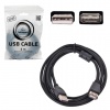 Кабель-удлинитель USB 2.0 3м CABLEXPERT, M-F, 1 фильтр, для подключения периферии, CCF-USB2-AMAF-10