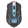 Мышь проводная игровая DEFENDER Skull GM-180L, USB, 5 кнопок+1 колесо-кнопка, оптическая, черная