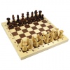 Игра настольная "Шахматы", 32 деревянные фигуры, деревянная доска 30х30, 10КОР, 02845