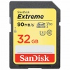 Карта памяти SDHC 32GB SANDISK Extreme UHS-I U3, 90 Мб/сек (class 10), SDSDXVE-032G-G