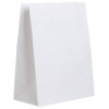 Крафт пакет бумажный БЕЛЫЙ 22х12х29см, плотность 65г/м2, 606866