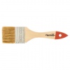 Кисть плоская 50мм, натуральная щетина, деревянная ручка, для масляных красок, лаков, SPARTA, 824305