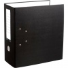 Папка-регистратор с двумя арочными механизмами (до 800 листов), покрытие ПВХ, 125мм, черная, 1691