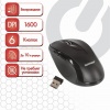 Мышь беспроводная SONNEN M-693, USB, 1600dpi, 5 кнопок+1 колесо-кнопка, оптическая, черная, 512645