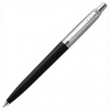 Ручка шариковая PARKER Jotter Orig Black, корпус черный, детали нерж. сталь, синяя, RG0033010