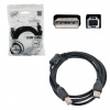 Кабель USB 2.0 AM-BM 3м CABLEXPERT, 1 фильтр, для принтеров, МФУ и периферии, CCF-USB2-AMBM-10