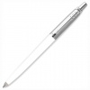 Ручка шариковая PARKER Jotter Orig White, корпус белый, детали нерж. сталь, синяя, RG0032930
