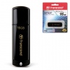 Флеш-диск 16GB TRANSCEND JetFlash 350 USB 2.0, черный, TS16GJF350