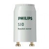Стартеры для люминесцентных ламп PHILIPS S10, КОМПЛЕКТ 25шт, 4-65W 220-240V (одноламп.схема подключ)