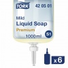 Картридж с жидким мылом одноразовый TORK (Система S1) Premium, 1л, 420501