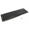 Клавиатура беспроводная LOGITECH K270, 104 кл.+ 8 доп. клавиш, мультимедийная, черная, 920-003757