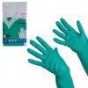 Перчатки хоз. нитриловые VILEDA универсальные, антиаллергенные, размер L (большой), зеленые, 100802