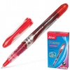 Ручка-роллер BEIFA (Бэйфа) A Plus, КРАСНАЯ, корпус с печатью, узел 0,5мм, линия 0,33мм, RX302602-RD