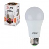 Лампа светодиодная ЭРА, 15(130)Вт, цоколь E27, грушевидная, тепл. бел.,25000ч,LED smdA60-15w-827-E27
