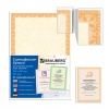 Сертификат-бумага для лазерной печати BRAUBERG А4, 25 листов, 115 г/м, Оранжевый интенсив, 122625