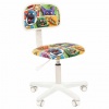 Кресло детское СН KIDS 101, без подлокотников, цветное с рисунком "Монстры"