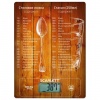 Весы кухонные SCARLETT SC-KS57P19, электрон.дисплей, max вес 8кг, тарокомпенсация,стекло