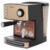 Кофеварка рожковая POLARIS PCM 1527E, 850Вт, обем 1,5л, 15 бар, ручной капучинатор, бежевый