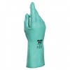 Перчатки нитриловые MAPA Ultranitril 492, хлопчатобумажное напыление, размер 8, M, зеленые, шк 1280