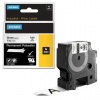 Картридж для принтеров этикеток DYMO Rhino 24мм*5,5м лента полиэст,экстрем темпер,чёрн шр-т,белая