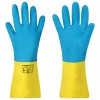 Перчатки неопреновые LAIMA EXPERT НЕОПРЕН, 95гр/пара, химически устойчивые, х/б напыление, L, 605005
