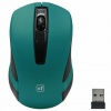Мышь беспроводная DEFENDER #1 MM-605,USB, 2 кнопки + 1 колесо-кнопка, оптическая, зеленая, 52607