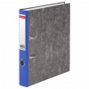 Папка-регистратор BRAUBERG фактура стандарт, с мраморным покрытием, 50 мм, синий корешок, 220984