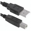 Кабель USB 2.0 AM-BM 5м DEFENDER, для подключения принтеров,МФУ и периферии, 83765