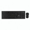Набор беспроводной GEMBIRD KBS-8002, клавиатура, мышь 2кн.+1колесо-кнопка, черный