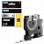 Картридж для принтеров этикеток DYMO Rhino 12мм*5,5м лента полиэст,экстрем темпер,чёрн шр-т,металлик