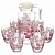 Набор столовый, 7 предметов, кувшин 1300мл + 6 стаканов 285мл, Red Dream, PASABAHCE, 95972