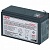Аккумуляторная батарея для ИБП любых торговых марок, 12В, 9Ач, 65х151х94 мм, APC, RBC17