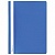 Скоросшиватель пластиковый BRAUBERG, А4, 130/180 мкм, голубой, 220386