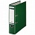 Папка-регистратор LEITZ, механизм 180°, покрытие пластик, 80 мм, зеленая, 10101255