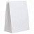 Крафт пакет бумажный БЕЛЫЙ 22х12х29см, плотность 65г/м2, 606866