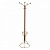Вешалка-стойка Стелла-2МД, 1,92м, основание 45см, 5 крючков+место для зонтов, металл вишня,ш/к86965