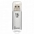 Флеш-диск 16GB SMARTBUY V-Cut USB 2.0, металл. корпус, серебристый, SB16GBVC-S