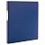 Папка с металлич. пружинным скоросшивателем BRAUBERG картон/ПВХ, 35мм, синяя, до 290 листов, 223187
