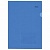 Папка-уголок с карманом для визитки, А4, Синяя, 0,18мм, AGкм4_00102(V246955)