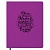 Дневник 1-11 класс 48л, обложка кожзам (гибкая), принт, BRAUBERG DAZZLE, фиолетовый, 105456