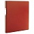 Папка с металлич. пружинным скоросшивателем BRAUBERG картон/ПВХ, 35мм, красная, до 290 листов,228338