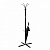 Вешалка-стойка Классикс-ТМ3, 1,86 м, крестовина 70*70см, 5 крючков+место для зонтов, металл, черная
