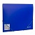 Папка на резинках BRAUBERG "Neon", неоновая синяя, до 300 листов, 0,5мм, 227463
