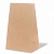 Крафт пакет бумажный 22х12х29см, плотность 70г/м2, 606865