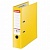 Папка-регистратор ESSELTE "VIVIDA Plus", А4+, с двухстор. покрыт. из пластика, 80мм, желтая, 624076