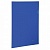 Папка-уголок жесткая, непрозрачная BRAUBERG, синяя, 0,15мм, 224880