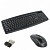 Набор беспроводной GEMBIRD KBS-8000, клавиатура, мышь 5 кнопок+1 колесо-кнопка, черный